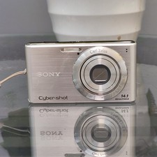 SONY Cyber Shot DSC-W530 Silver Digital Camera 14.1MP 4x Zoom English Menu