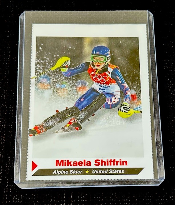 MIKAELA SHIFFRIN ROOKIE RARE SI FOR KIDS 2014 USA SKI