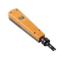 TENINYU Punch Down Impact Tool Kit with 110 Blade Type for Ethernet Yellow