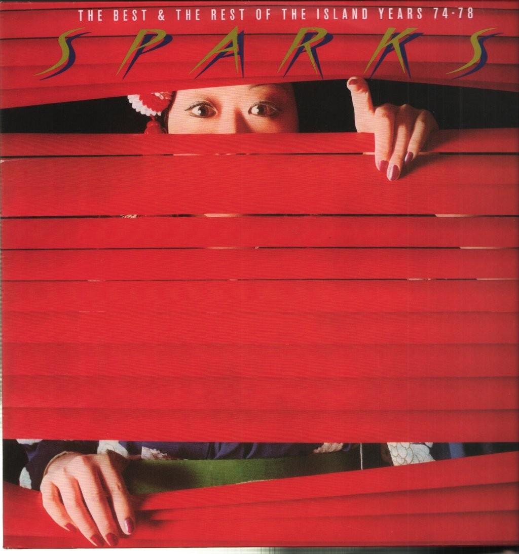 Sparks Best & the Rest of the Island Years 74-78 double LP vinyl Europe Island