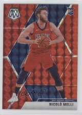2019 Panini Mosaic Rookies Choice Fusion Red Prizm 29/88 Nicolo Melli #216 0x1