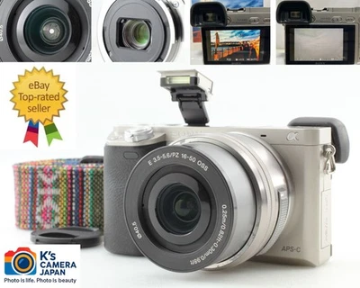 Anglais [Opt MINT /2.2K] Sony Alpha A6000 Appareil Photo Numérique Argent... - Photo 1/4