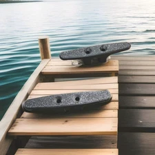 Boat, Kayak, Canoe, Paddle, Row Boat, Or Dock  Cleat Small 4" #10 Bolt USA