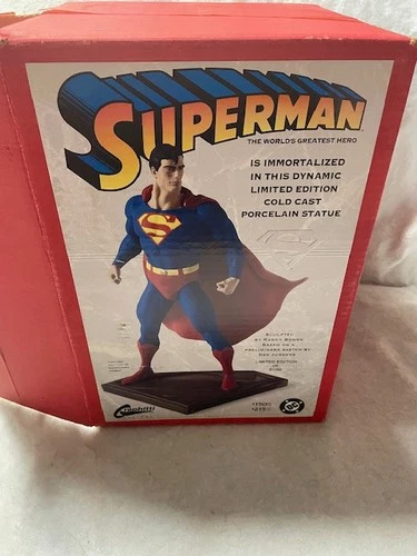 Vintage 1993 Randy Bowen Superman Statue, Ltd #1557/6100 Seinfeld Show FAV Prop