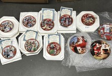 Coca Cola Plate Collection- Jan, Feb, Mar, April, Jun, Jul, Aug & Sep + Santa