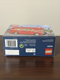 LEGO 40220 Creator Double Decker London Bus Set Building Toy Brand New Sealed