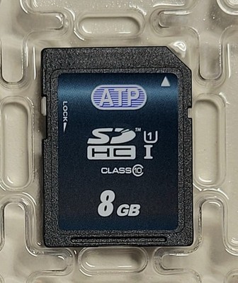 New (Open Box) ATP Memory Card SDHC  8GB Class 10 MLC (Single Card)