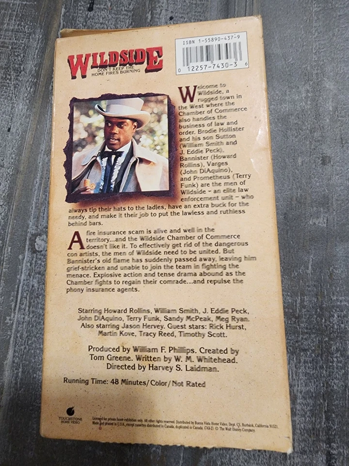 WILDSIDE DON'T KEEP THE HOME FIRES BURNING (1985 VHS) Meg Ryan RARE OUT OF PRINT - Image 2 of 4