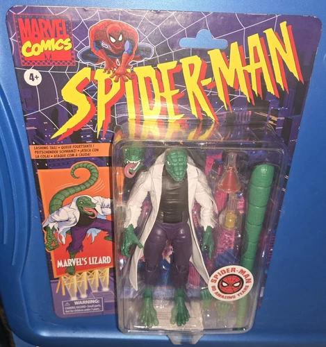 Marvel Legends Serie Retro Lagarto 6" Exclusivo de Walmart