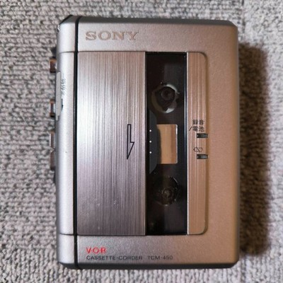 SONY TCM-450 WALKMAN Cassette Tape Recorder Player Confirmed Operation From JP 2