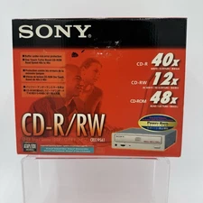 SONY CD-R/RW Drive Unused Original Box NOS CD-ROM Computer CRX195A1