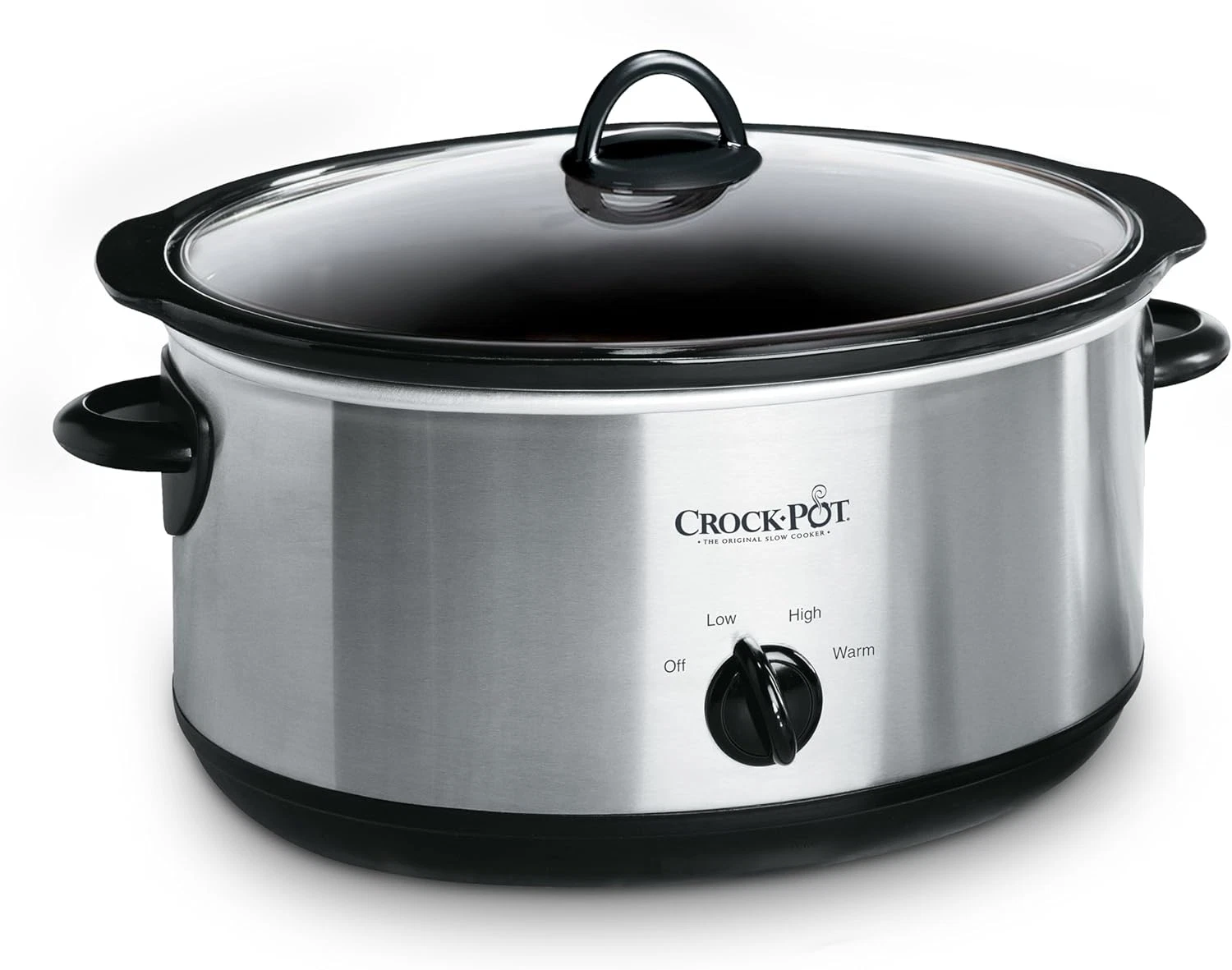 7 Quart Oval Manual Slow Cooker, Stainless Steel (SCV700-S-BR), Versatile Cookwa