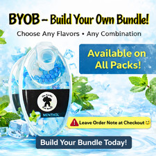 400 Count Pick Your Flavor Menthol Crush Beads - Custom 4-Pack DIY Filter Capsul