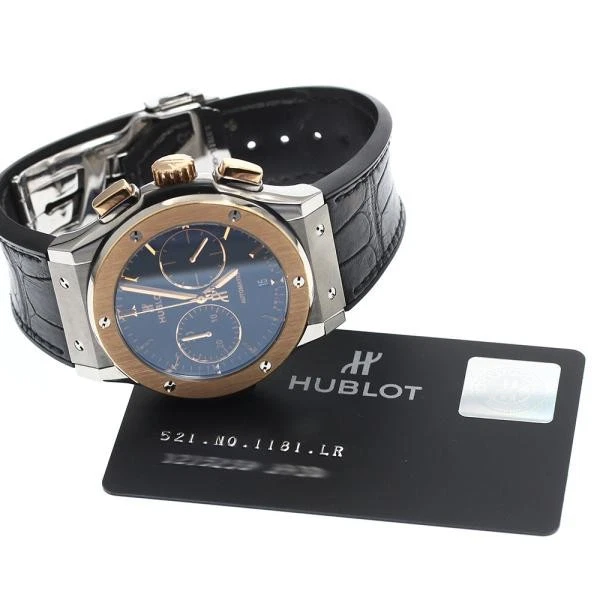 Hublot — Hublot Classic Fusion Titanium 521.NO.1181.LR 46mm Ti Black Dial Watch #C1716