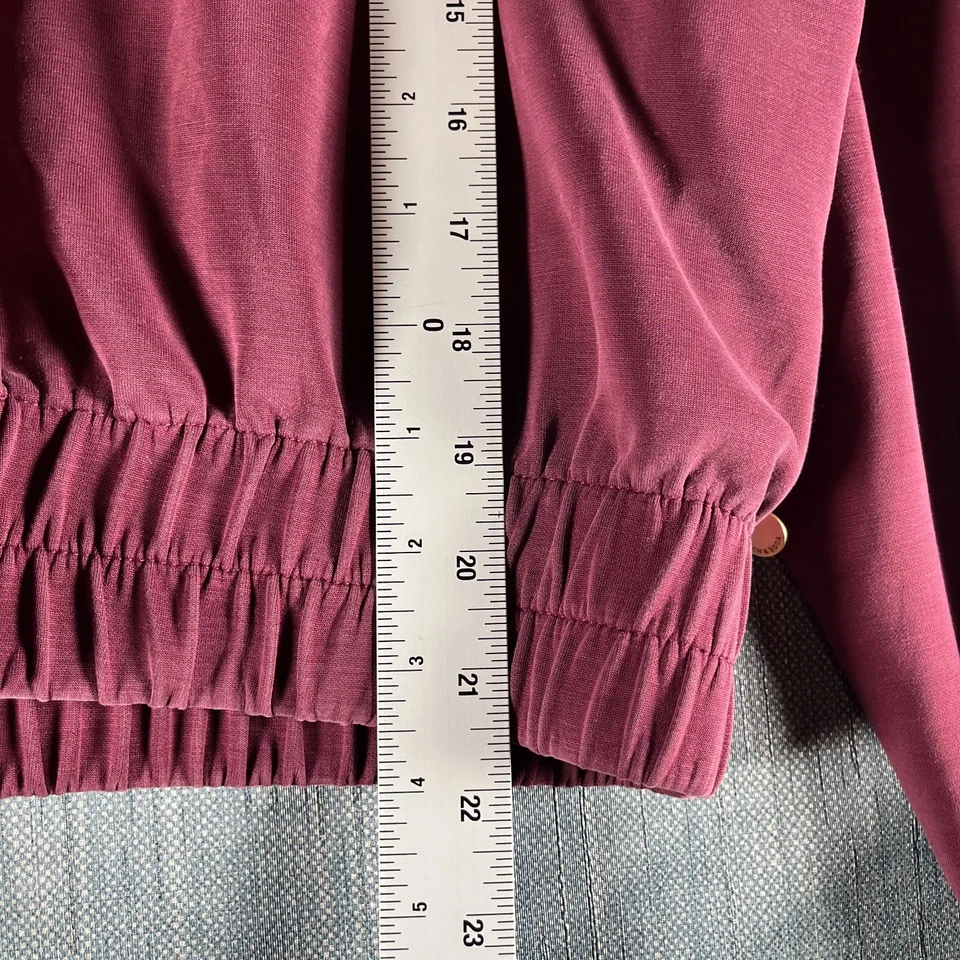 Top para mujer Scotch & Soda Amsterdam talla M rosa sudadera cuello falso pulóver Foto 4 de 4