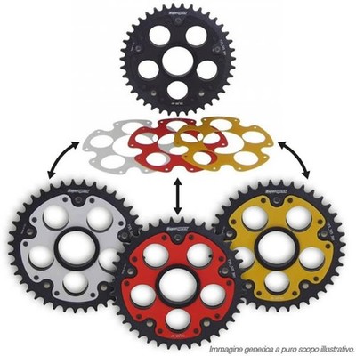 SUPERSPROX KRONE MEHRFARBIG 525 Z 42 für Ducati 996 Monster S4 R 2003-2006