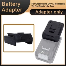 Suitable For Greenworks 24V Li-ion Battery Adapter To Fits Bosch 18V Tool New