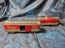Vintage Marx Tin Litho Post War Train Rolling Stock New York Central