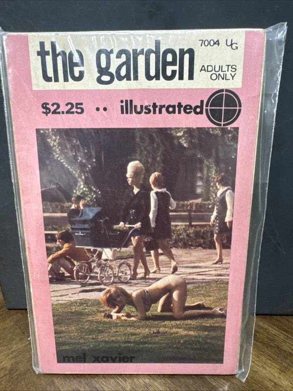The Garden Illustrated Mel Xavier Vintage Adult Paperback 7004 UG 1970s