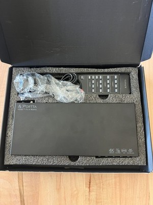 Portta 4x4 HDMI Matrix 4K 60Hz New Open Box