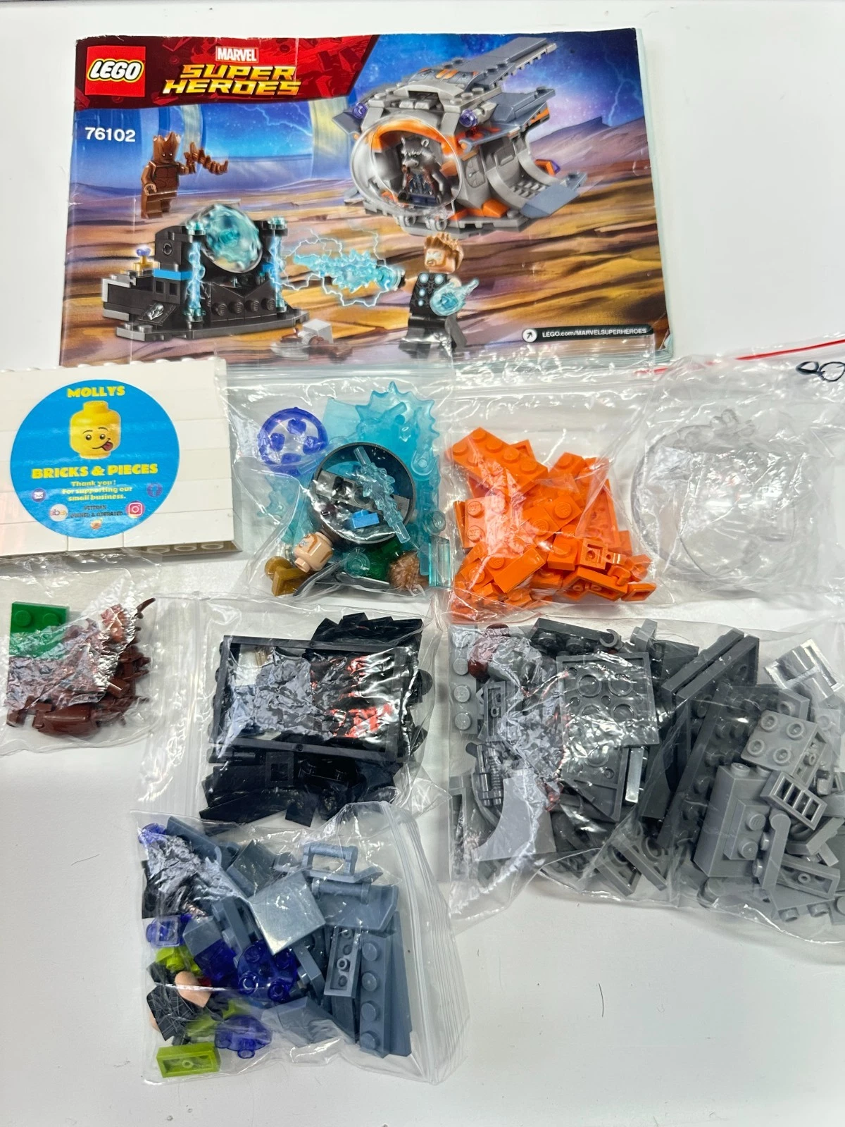 LEGO Marvel Super Heroes Thor's Weapon Quest 76102