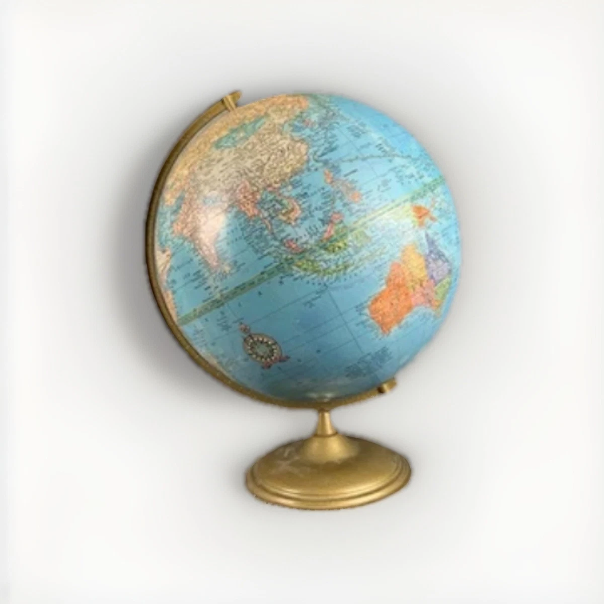 George F. Cram Co. Antique 9 to 12 Inch World & Celestial Globes