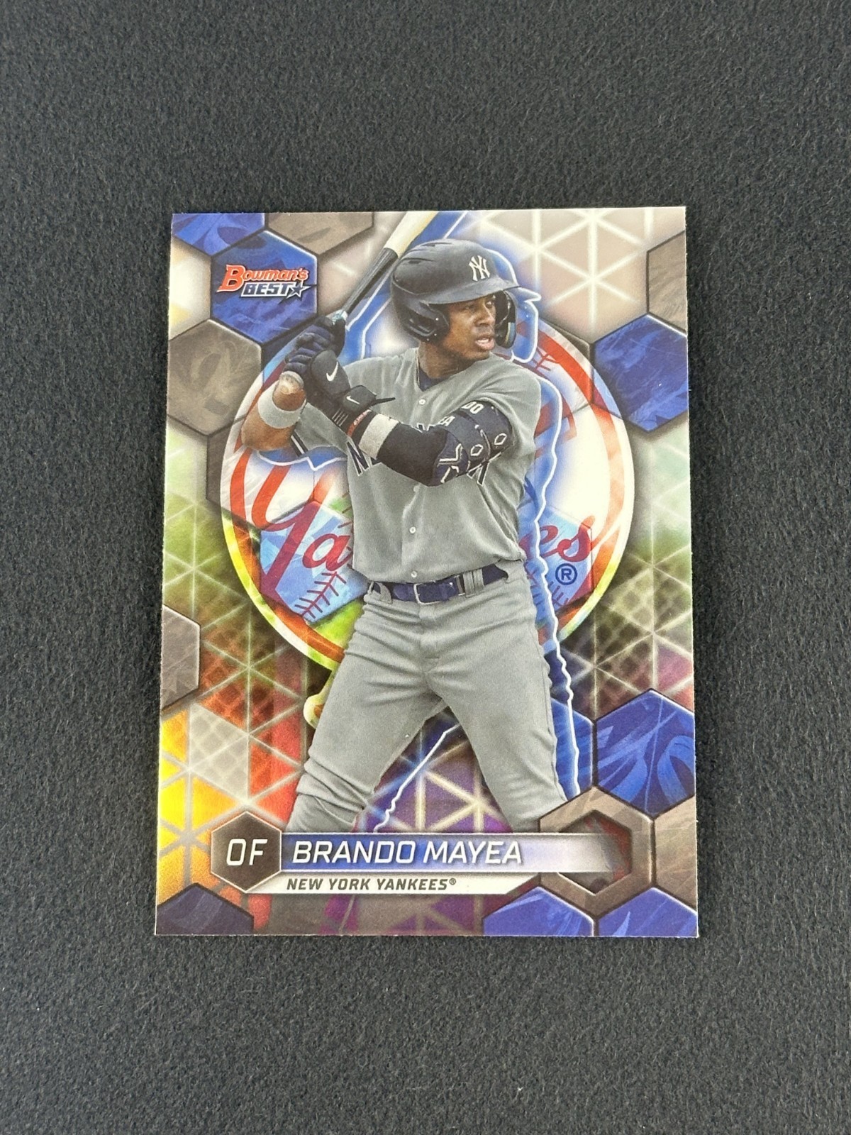 2023 Bowman's Best BRANDO MAYEA Top Prospect Refractor #TP-16 New York Yankees