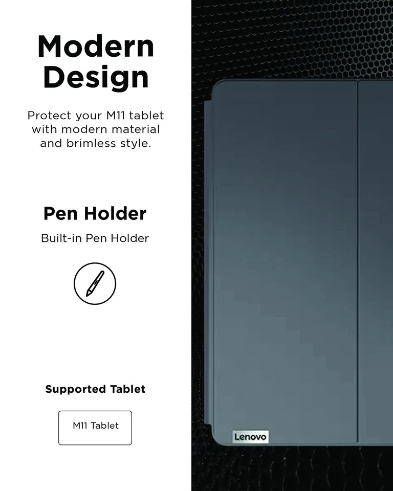 Funda Lenovo Folio para Tablet Tab M11 - Gris Luna (ZG38C05458) Foto 2 de 4