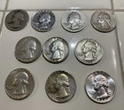 10 silver 90% Quarters lot