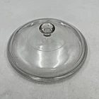 VTG PYREX Clear Glass Replacement Lid 623-C For Round 023 1.5 qt Casserole USA