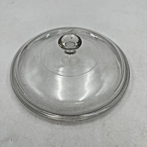 VTG PYREX Clear Glass Replacement Lid 623-C For Round 023 1.5 qt Casserole USA