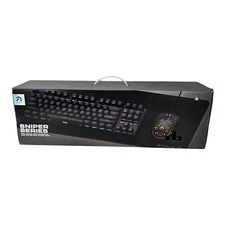 Atrix Sniper Series Pro Mouse RGB Keyboard And Mouse Pad Combo