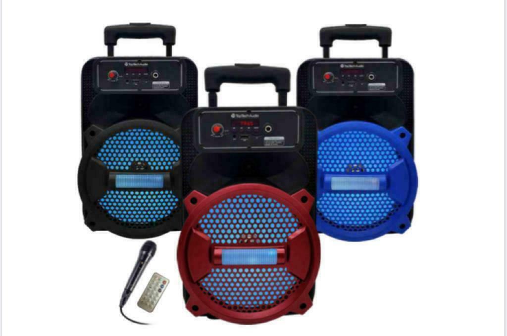 8" Bluetooth 1500 Watts Professional FM Radio Karaoke Multimedia Speaker Rock-8 
