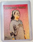 Courtney Deifel Platinum Artist Signed "Arkansas Razorbacks" Trading Card 1/1