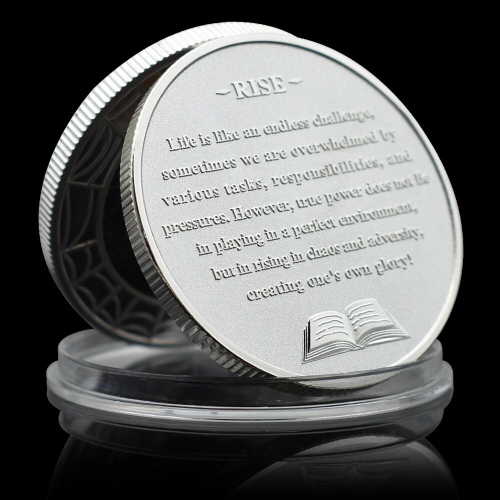 Rise in Chaos and Adversity Challenge Coin Everything's Fine Commemorative Medal - Picture 3 of 15