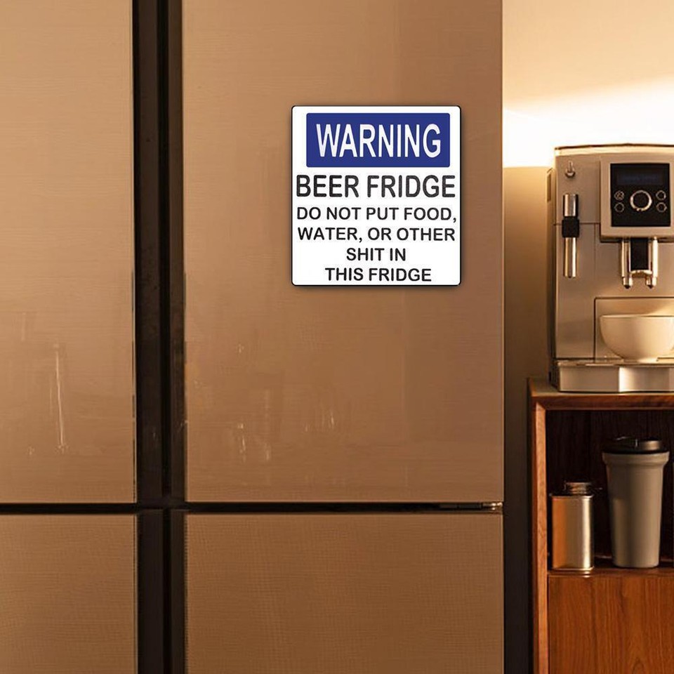 HOT Hilarious Beer Fridge Beer Sticker Fridge Stickers