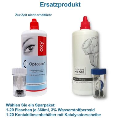 Ersatz für Optosan Oxy 360ml / Sparpakete bis 20 x Premium Pflege Peroxid 360ml