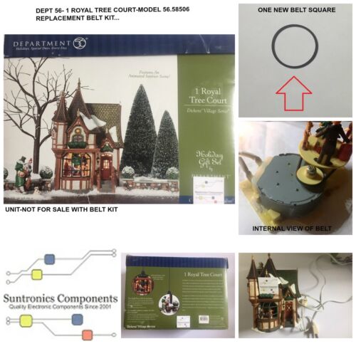 DEPT 56 1 ROYAL TREE COURT Model #56.58506" -REPLACEMENT PART - BELT - Picture 1 of 7