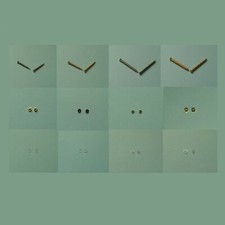Screws for Rimless Glasses - Various Types -including Washers, Sleeves and Nuts