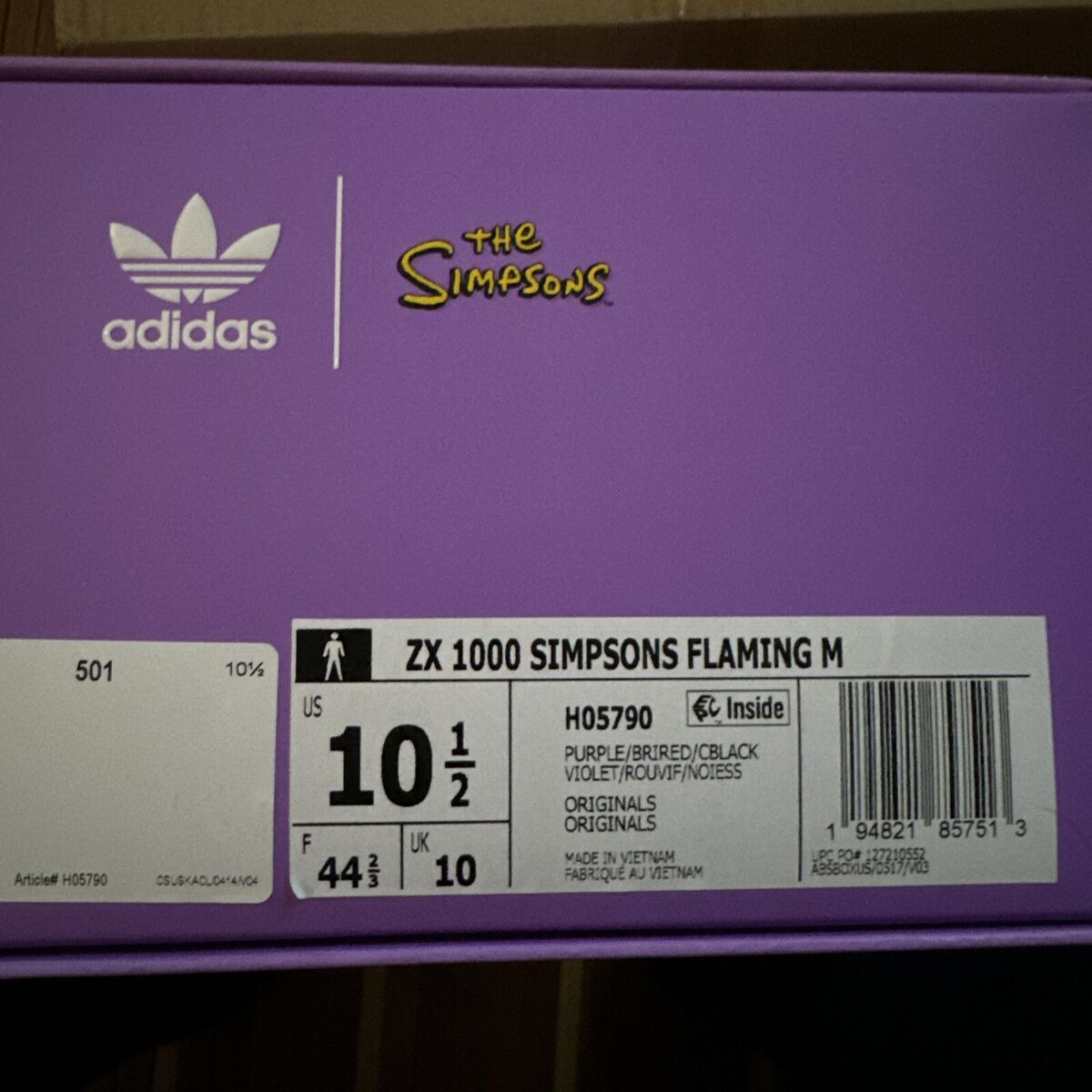 Size 10.5 - adidas ZX 10000 x The Simpsons Flaming Moes | eBay Size 10.5 - adidas ZX 10000 x The Simpsons Flaming Moes | eBay