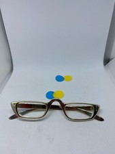 Vintage Womens Cat Eye Aluminum Eyeglasses