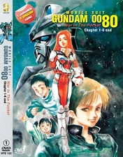 DVD Anime Mobile Suit Gundam 0080 TV Series Vol.1-6 End English Dubbed