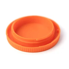 Orange Color Camera Body Cap & Rear Lens Cap For SONY E-mount FE mount
