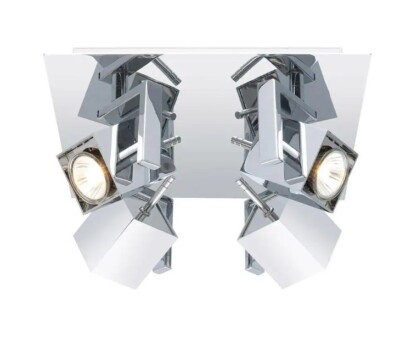 Eglo Manao 1 ft. 4-Light Chrome Fixed Track Lighting Kit 200391A