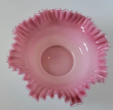 Fenton Vintage Large Silvercrest Bride’s Bowl 13-1/4"