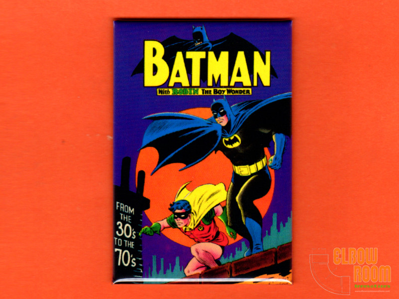 70'sアンティーク ポスター　バットマン　BATMAN Batman and Robin From the 30s to the 70s 2x3