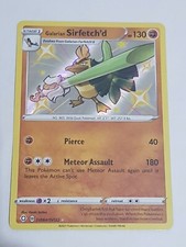 GALARIAN SIRFETCH'D SV064/SV122 - Ultra Rare Shining Fates Pokemon Card NM