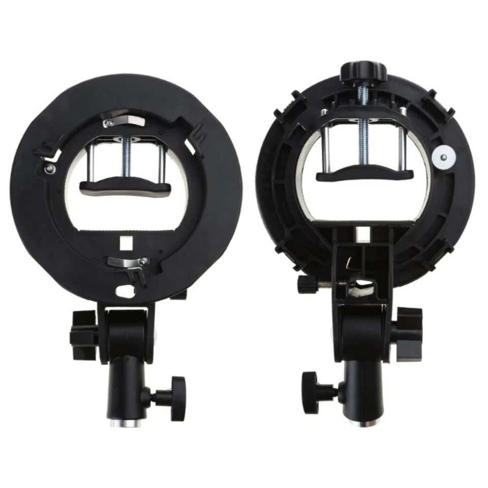US S Type Bowens Bracket Holder for Speedlite Flash Snoot Beauty Dish Softbox - Image 2 of 4