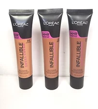 L'oreal Infallible 24hr foundation 1 oz full coverage 