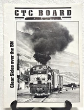 Aug 1980 CTC Board Railroad Train Magazine Clear Skies Over the BN